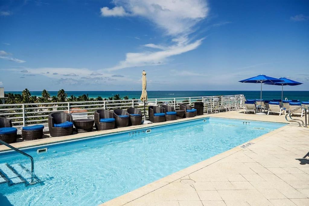 Rooftop-Pool King Bed Suite On Ocean Dr C305 Miami Beach Exterior photo